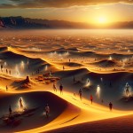صحرای محشر مردان از قبر ها به آنجا سرازیر میشوند