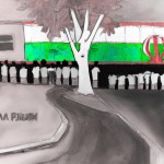 نقاشی راه وفاق در مدرسه و تاثیر آن در فردای کشور عزیزمان ایران