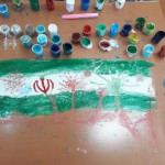 نقاشی راه وفاق در مدرسه و تاثیر آن در فردای کشور عزیزمان ایران