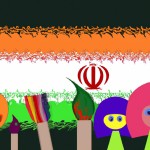 نقاشی راه وفاق در مدرسه و تاثیر آن در فردای کشور عزیزمان ایران