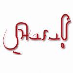 برای کلمه:" نیلوفر" یک طراحی اسم یا تایپوگرافی انجام بده
