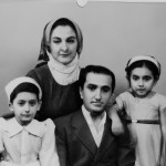 تصویر یک خانواده ایرانی در دهه 50