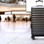 تبلیغ چمدان در فرودگاه