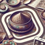 یه لوگو برای پیج فروش قاووت کرمانی بده، سعی کن قاووت رو توی کاسه به صورت پودر قهوه ای روی میز با طراحی سنتی کرمانی و پته و رو میزی طرح سنتی نشون بده. حتما لوگو پیج فروش اینستاگرام باشه. برای پروفایل پیج فروش قاووت مناسب باشه