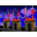 نقاشی تصویر چهار حرم بقیع رو میخوام