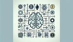 i need a high image for a post about "Using Artificial Intelligence to Make You a Smarter Crypto Trader - Is It Really Possible?" uploading on medium. 
minimal image
