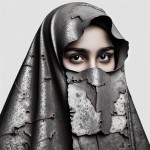 دختر چادری ایرانی از جنس سپر