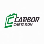 طراحی لوگوی شیک با نام carbatron که مربوط به خرید و فروش باتری‌های ماشین هست