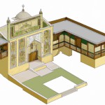 یه خونه برام طراحی کن به سبک سنتی ایرانی اتاق های زیاد آشپز خانه دوم کتابخانه حیاط با زیربنای 150متر