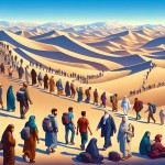 کاروان پیاده‌روی اربعین جهادگران استان یزد