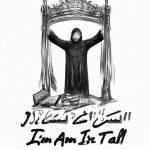 یک پوستر با عنوان انا علی العهد با موضوع پیاده روی اربعین دانشجویی میخواهم