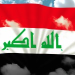 تصویر پرچم عراق در بهشت