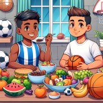 عکس از ورزش و تغذیه مناسب