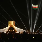 رئیس جمهور  در میدان آزادی تهران