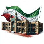 مدرسه  در ایران محروم باپرچم ایران
