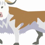 حیوانی ناشناخته که سرش گاو باشه بدنش سگ