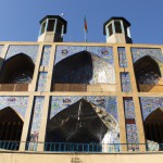 مدرسه پسرانه متوسطه اول با معماری ایرانی و اسلامی و نشان های ملی ایران