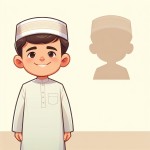 تصویر یک دانش آموز پسر ایرانی بدون پس زمینه