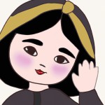 دخترک باحجاب  در حال سلام کردن