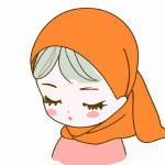 عکس دختر باحجاب تاکید می‌کنم با حجاب در حال سلام کردن
