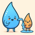 کاریکاتور «این قطره، آن قطره را خشک می‌کند