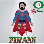 یه مرد با لباس ابر قهرمانی به سبک ايرانی