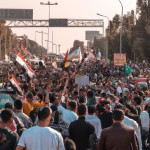 جمعیت بسیار فرا وان در راهپیمایی ۱۳ آبان روز دانش آموز