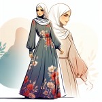 اصلا حجم بدن خانم نمایش داده نشه و در نهایت حجب و حیا باشه