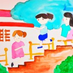 برای ورزش صبحگتهی با شعر الکم دولکم تصویر بده