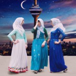 یه تصویر از دختران با حجاب از اقوام مختلف ایران کنار برج میلاد واسم بساز  این تصویر کاملا واقعی باشه