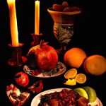 تصویری از سفره شب یلدا