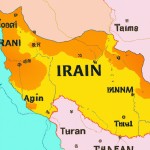 قومیت های ایرانی در نقشه ایران در کنار هم