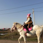 یک اسب که من سوارش شدم