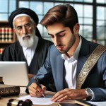 یه عکس برام بساز که رئال باشه
یک نفر وکیل در حال نوشتن قرارداد حقوقی با یک نفر آدم معمولیه
ایرانی باشن