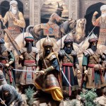 تصویر جنگجویان فرقه قاتلین در زمان هخامنشی